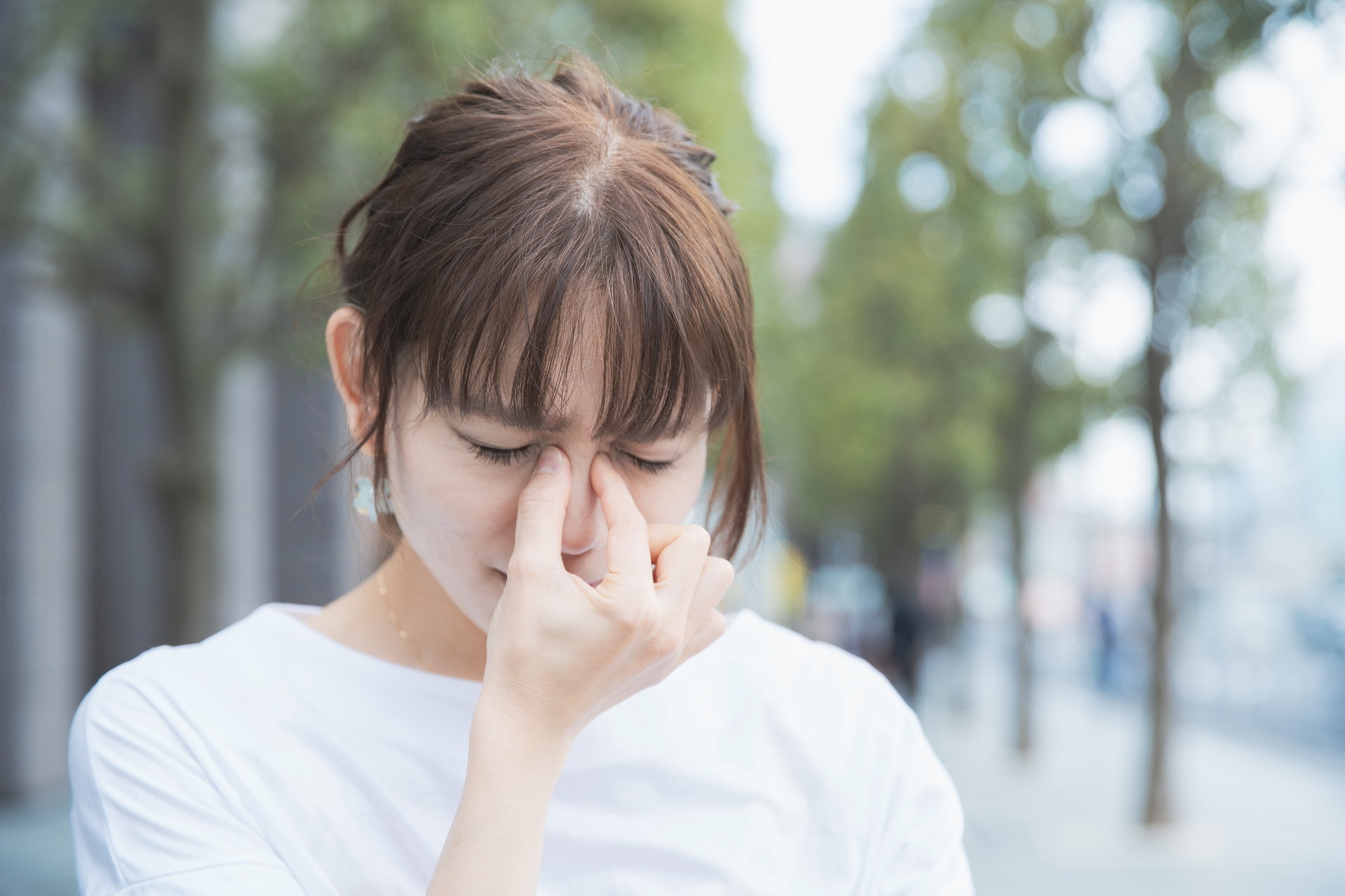 眼精疲労 イメージ